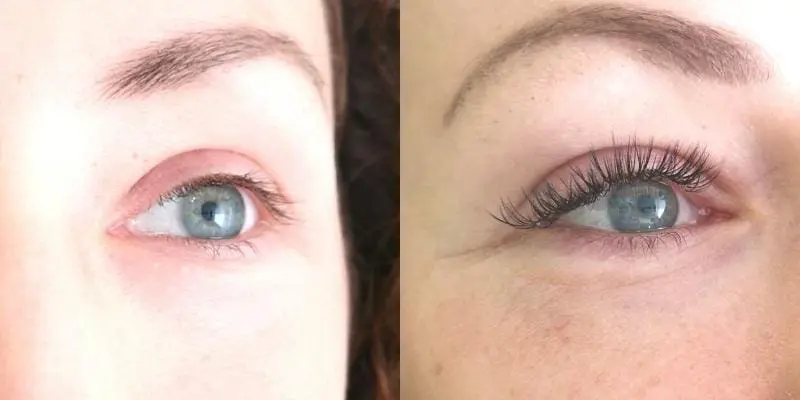 Wimpernverlängerung im Beautysalon Manucci