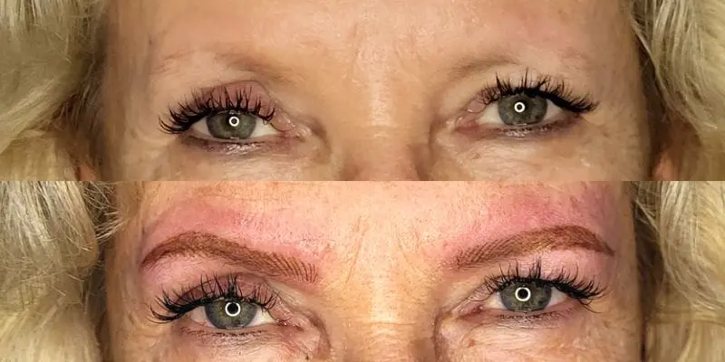 Augenbrauen Galeriebild 2 Augenbrauen Galeriebild – Permanent Make-up Augenbrauen